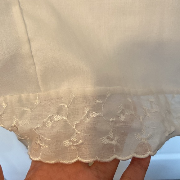 Stones wear cotton-blend 50s / 60s white slip + free nightie - Picture 4 of 7